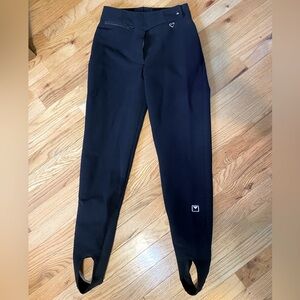 Obermeyer Ski Pants Stirrup High Rise 10 Long Vtg Winter